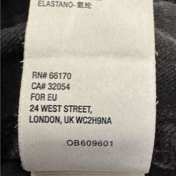 FREE PEOPLE WOMEN'S HIGH RISE DARK WASH JUST FLOAT ON FLARE JEANS SIZE 27 - Picture 7 of 8